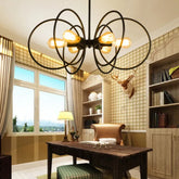 Hylla Lampa Svart Industriell Taklampa